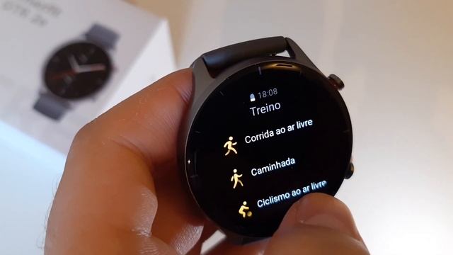 Amazfit GTR 2E Unboxing Review - Tem Alexa? Vale a pena? É bom? - GTR 2E com GPS Português Brasil смотреть онлайн