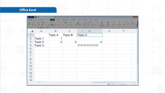 [WPS Office] Excel 2.4: Basic editing skills in WPS Spreadsheet [Tutorial] смотреть онлайн