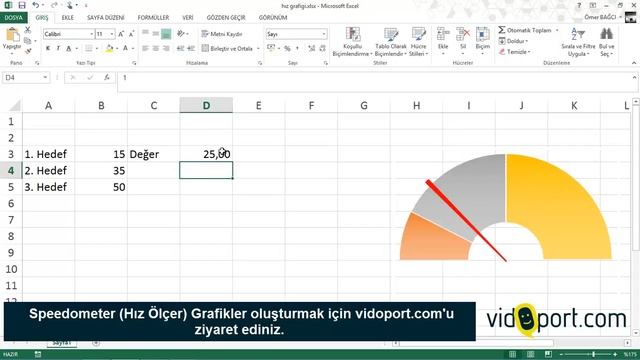 Speedometer - Hız Ölçer Grafikler oluşturmak -102.video | Ömer BAĞCI смотреть онлайн