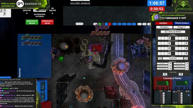 World Eaters (Roboshark) vs. Aeldari (Prospero) - T5S2 S7 Pod 8 FINALS - 40k Live Commentary смотреть онлайн
