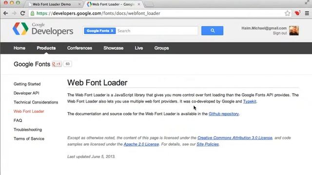 Google Web Font Loader Overview смотреть онлайн