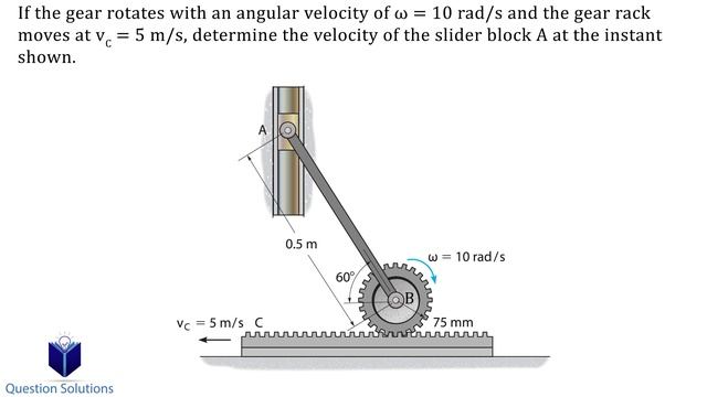 Rigid Bodies Relative Motion Analysis: Velocity Dynamics (Learn to solve any question step by step) смотреть онлайн