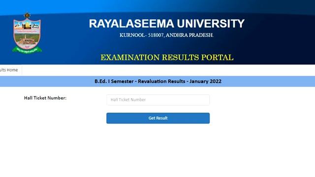 B.Ed. I Semester - Revaluation Results - January 2022 смотреть онлайн