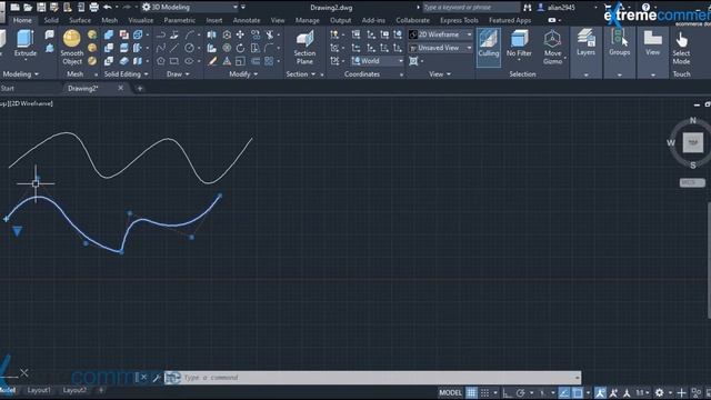11- Spline Command | AutoCad Advance | VBC Extreme Commerce смотреть онлайн