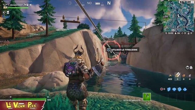 "TRAVERSER DES ANNEAUX DE CALIBRAGE AVEC LE SAC À DOS CAPTEUR" FORTNITE смотреть онлайн