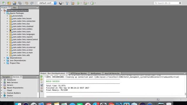 How to prepare Coder Hotel Management System app to run at first time. смотреть онлайн
