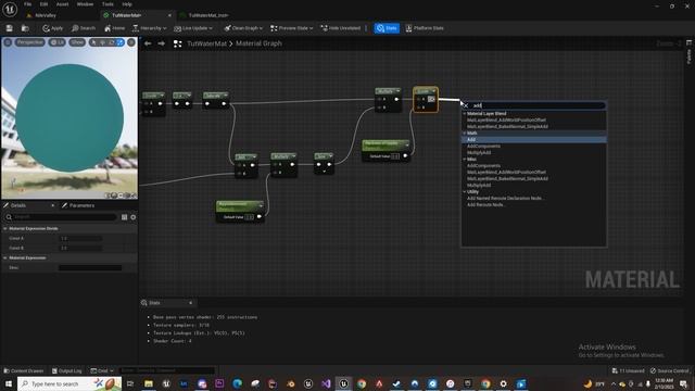 Unreal Engine 5 Water Tutorial Part 2: Adding ripples and refraction смотреть онлайн