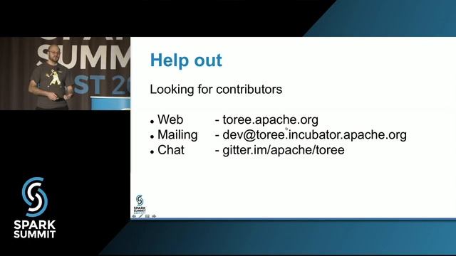 Apache Toree: A Jupyter Kernel for Spark: Spark Summit East talk by Marius van Niekerk смотреть онлайн