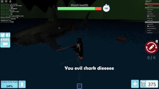 Hunting a Megalodon - Roblox смотреть онлайн