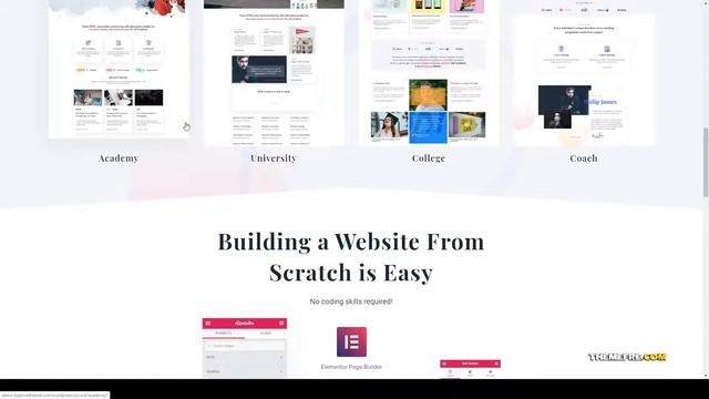Picwik - University and Coaching WordPress Theme academy university Aina смотреть онлайн