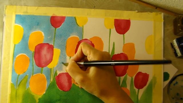 Come #dipingere #TULIPANI ad #acquerello как #нарисовать #ТЮЛЬПАНЫ #АКВАРЕЛЬ #how to #draw #TULIPS смотреть онлайн