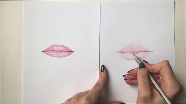 Как нарисовать губы | Самые распространенные ошибки новичков смотреть онлайн