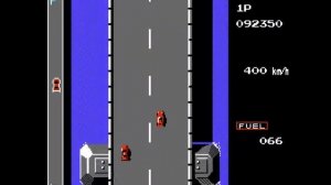 Road Fighter  денди Полное прохождение