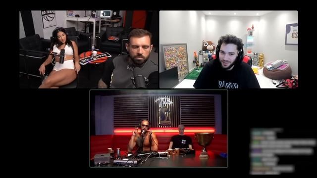 Adin Ross Introduces Adam22 & Lena The Plug To ANDREW TATE смотреть онлайн