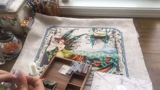 181. Вышивка Крестом. ГОТОВАЯ РАБОТА.Mooka. Mirabilia