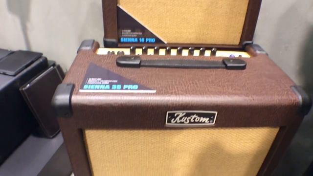 2014 Winter NAMM Show - Kustom Sienna Pro Series Acoustic Amplifiers смотреть онлайн