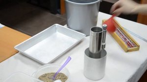 Определение коэффициента фильтрации неуплотненного песчаного грунта