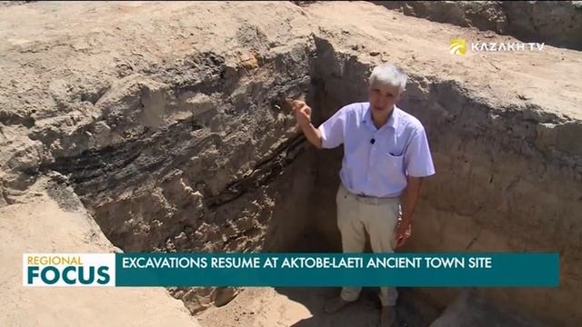 Возобновлены раскопки древнего городища Актобе Лаэти