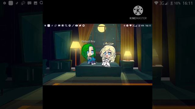 Клип,,(баю бай засыпай бэйби пападают в рай)Gacha Club смотреть онлайн