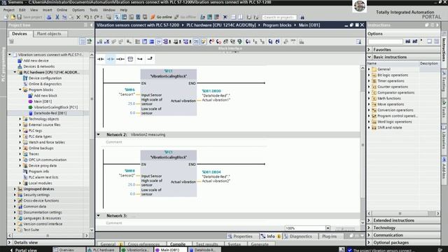 Node-Red| PLC S7-1200 analog input connect with 2 vibration sensors (4-20mA) смотреть онлайн