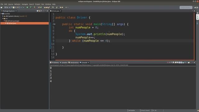 Do-while loop - Basic Java Fast (11) смотреть онлайн