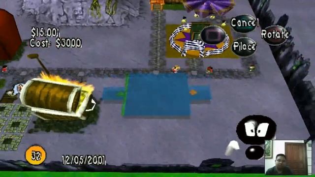 THE VIDEO IS TOO LONG SIM Theme Park PS1 Part 2 смотреть онлайн