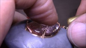 Закрепка камней Stone setting (Серьги)