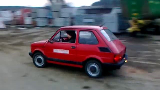 Fiat 126 Electric - 1st ride: Curtis 1238, 96V 150 Amp max. смотреть онлайн