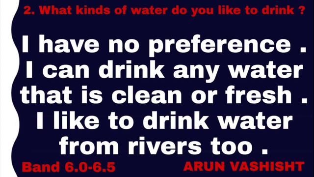 Part 1 Water | Ielts Speaking section 1 | June to August Intro questions 2020 | ielts india by Arun смотреть онлайн