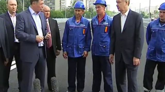 Открыта эстакада на Ярославском шоссе смотреть онлайн