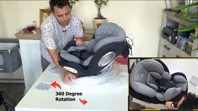 Child / Infant car seat - Hapi Ozy for Range Rover Evoque - Unboxing - Review - Testing смотреть онлайн