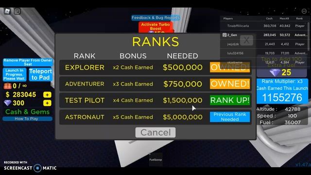 Ranking up to Test Pilot in 3-2-1 Blast Off Simulator (Cl... смотреть онлайн