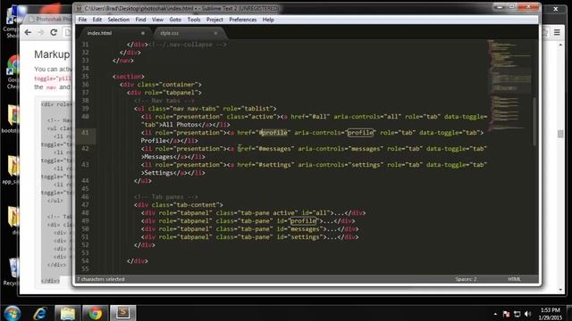 Build a Photo Gallery UI using Bootstrap - Part 3 смотреть онлайн