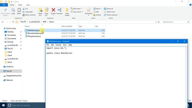 How To Implement RMI (Remote Method Invocation) In Java Without Using Any IDE.. смотреть онлайн