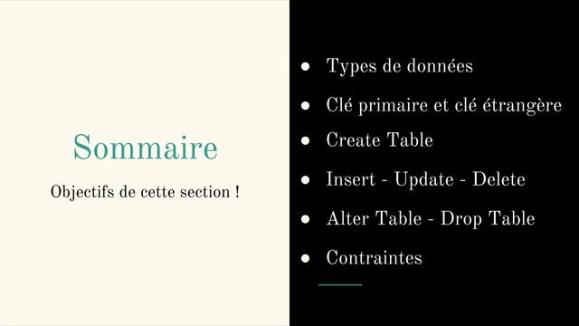 SQL de A à Z Bases de données et Tables Introduction смотреть онлайн