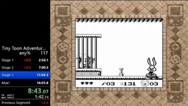 Tiny Toon Adventures: Babs' Big Break 15:57 (WR) смотреть онлайн