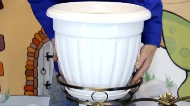 Подставка для цветов "Лилия-2" кованая смотреть онлайн