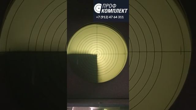 Проверка дисковой пилы для форматно-раскроечного станка на OpticControl смотреть онлайн