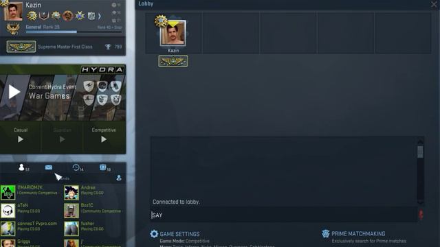 How to invite your FRIENDS in CSGO lobby смотреть онлайн