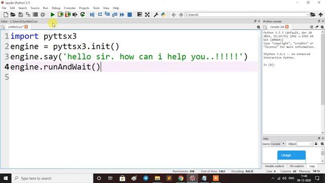 Build python text-to-speech in just 3 lines смотреть онлайн