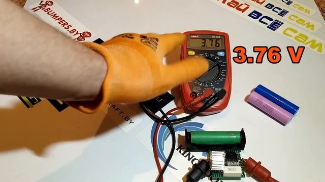 ТЕСТЕР аккумуляторов 18650 на внутреннее сопротивление своими руками. Battery capacity tester. смотреть онлайн