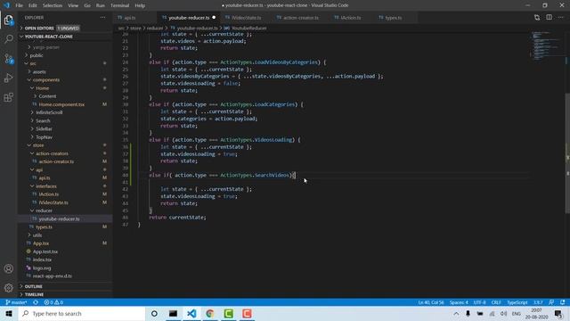 Youtube Clone in React (TypeScript) From Scratch - Integrating Youtube Search Api - Part 14 смотреть онлайн