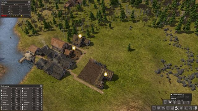 Banished - Увеличиваем население, строим школу, растем дальше #4 смотреть онлайн