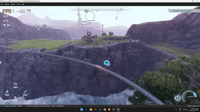 Sonic Frontiers | Ryujinx Emulator  |  PC Gameplay