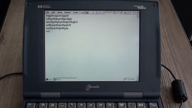 Раритетные девайсы. HP Jornada 820 - 