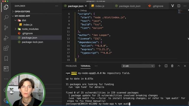 Comment gérer les vulnérabilités des dépendances Node.js - Show me Node.js Ep. 11 смотреть онлайн