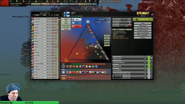 Hearts of Iron 3 | The Soviet Union (USSR) 1936 | Part 22 смотреть онлайн