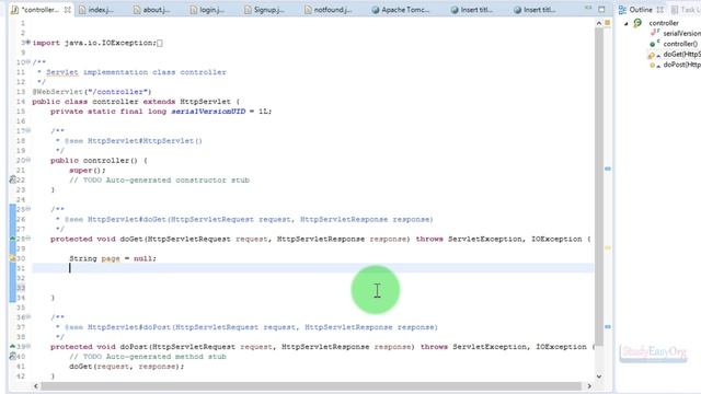 JSP Java server pages and servlet basics part 16 смотреть онлайн