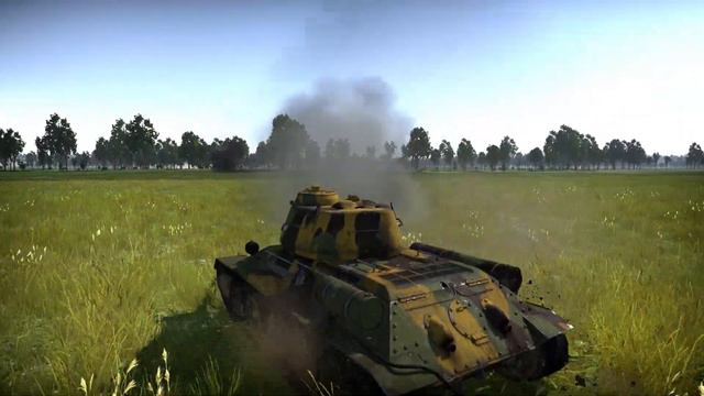 Firefight - a War Thunder ground forces movie (60 fps) смотреть онлайн