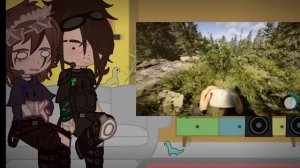 ||РЕАКЦИЯ ПЕРСОНАЖЕЙ" ДВА МУЖИКА И ВСЕ НЕ ОЧ "| АУ| НА VALERA GHOSTER|| 1/2|| Кринж||